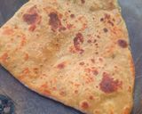 A picture of step 5 of Leftover Moong dal Paratha.