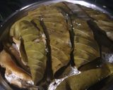 A picture of step 3 of Nolen gur enduri pitha.