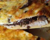 Gombás-sajtos "rakott" csirkemell recept fázis 5 fotója