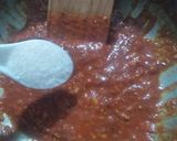 A picture of step 8 of Schezwan sauce.