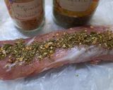 Foto del paso 3 de la receta: Solomillo ahumado en cama de sal