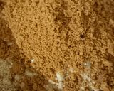 A picture of step 7 of Soybean flour laddu.