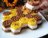 عکس مرحله 2 از دستور چیز کیک کندو