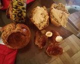 Φωτογραφία βήματος 4 της συνταγής Muffins με χουρμάδες και φυστικοβούτυρο ♠️💜