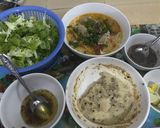 Hình bước làm 7 của món Bún riêu cua giò heo