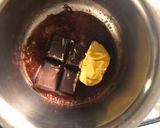 A picture of step 2 of Dark chocolate cheese truffle brownie.