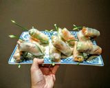 Hình bước làm 4 của món Bánh tráng cuốn tôm thịt