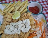 Foto langkah ke 5 dari resep Fish and Chips.