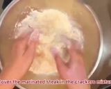 A picture of step 3 of American Fried Steak.
