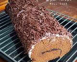 Cara Membuat Black Forest Roll Cake Simple 6