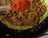 A picture of step 4 of Marvadi Turmeric pickle.