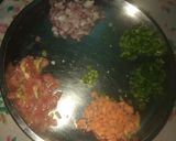 A picture of step 2 of Mix veg semolina idli.