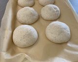 Foto langkah ke 5 dari resep Vegan Sourdough Bao / bakpao.