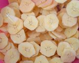 A picture of step 3 of Banana and Potato Crisps.