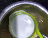 A picture of step 2 of Coffee custard.