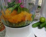 Foto langkah ke 2 dari resep Jus Timun Mint.