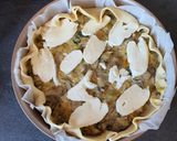 Une image de l'étape 7 de Tarte au légumes et saumon fumé.