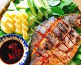 Hình bước làm 1 của món Cá chim nướng muối ớt