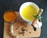 Tulsi Turmeric Milk recipe step 4 photo