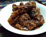 A picture of step 6 of M's Tender Duck curry.