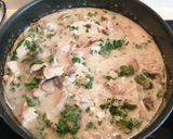 Gombás - petrezselymes csirkemell recept fázis 3 fotója