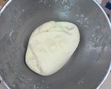 عکس مرحله 4 از دستور نان همبرگر (یا صبحانه)با خمیر ترش 🥯