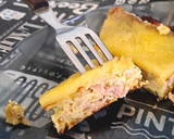 Foto del paso 5 de la receta: Tortilla de coliflor con jamón y queso al horno
