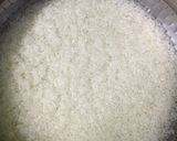 A picture of step 1 of Vendhaya idli fenugreek idly.
