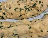 A picture of step 4 of Cheesy malunggay bread.