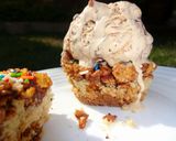 A picture of step 6 of No bake dessert cups.
