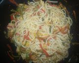 A picture of step 18 of Chicken manchurian spaghetti.