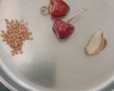 A picture of step 4 of Hing wali white Kadhi.