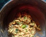 A picture of step 2 of Drumstick leaves / flowers fritters.