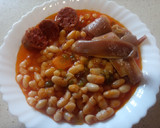 Foto del paso 5 de la receta: ALUBIAS CON OREJA Y CHORIZO EN COOKEO (MOULINEX)