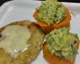 Foto del paso 9 de la receta: Calabaza🎃rellena🥑de ensalada cremosa🥛de pollo🍗y aguacate🥙
