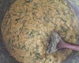 A picture of step 2 of Risotto with Agretti.