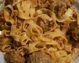 Une image de l'étape 4 de Pâtes boulettes veggie bolognaise 🍝.