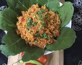 A picture of step 8 of Tomato rice.