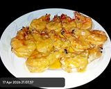 Foto langkah ke 9 dari resep Shrimp With Creamy Garlic Sauce (Creamy Garlic Shrimp).
