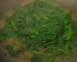 A picture of step 3 of Spinach corn curry with cream.