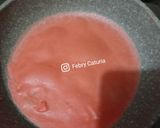 Foto langkah ke 2 dari resep Mille Crepes Red Velvet.