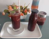 A picture of step 5 of Kokum sharbat.