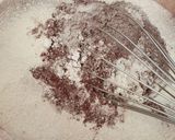 A picture of step 2 of Chocolate fudge cake.