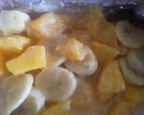 Foto del paso 6 de la receta: Postre🥧 vegano🍯frutal🍑🍊🍌 y económico🤔