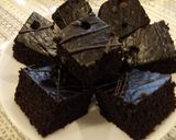 A picture of step 4 of Chocolate Brownie(eggless).