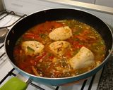 Foto del paso 4 de la receta: Pollo al wok con vegetales y arroz (para dos)