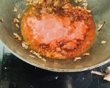 A picture of step 2 of Dahi Vale Bhindi.