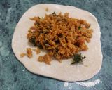 A picture of step 3 of Soya granules parantha.