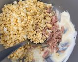 Une image de l'étape 3 de Salade de riz au thon et aux œufs.