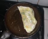 Foto langkah ke 5 dari resep Martabak Telur Abang-Abang Isi Sayuran (Buncis, Wortel, Jagung).